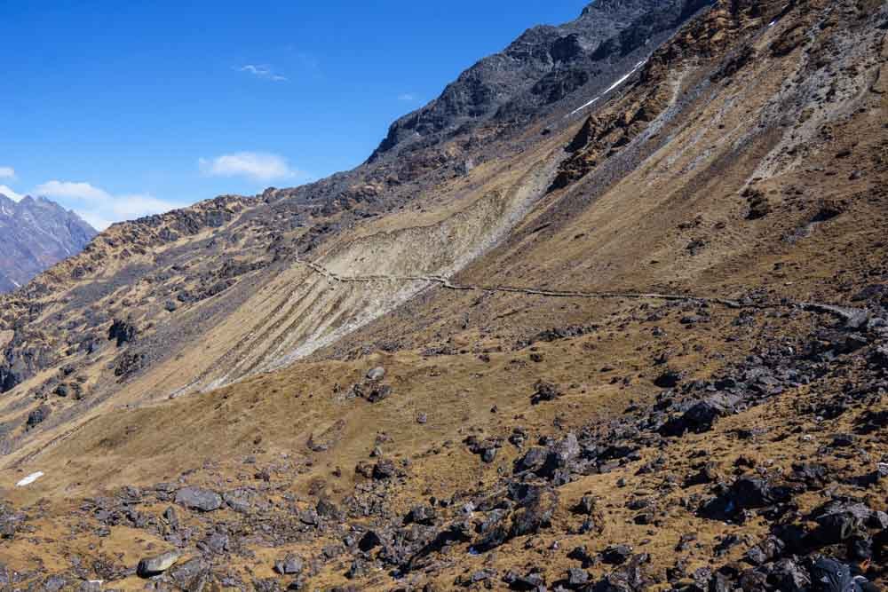 Path from Khola Kharka