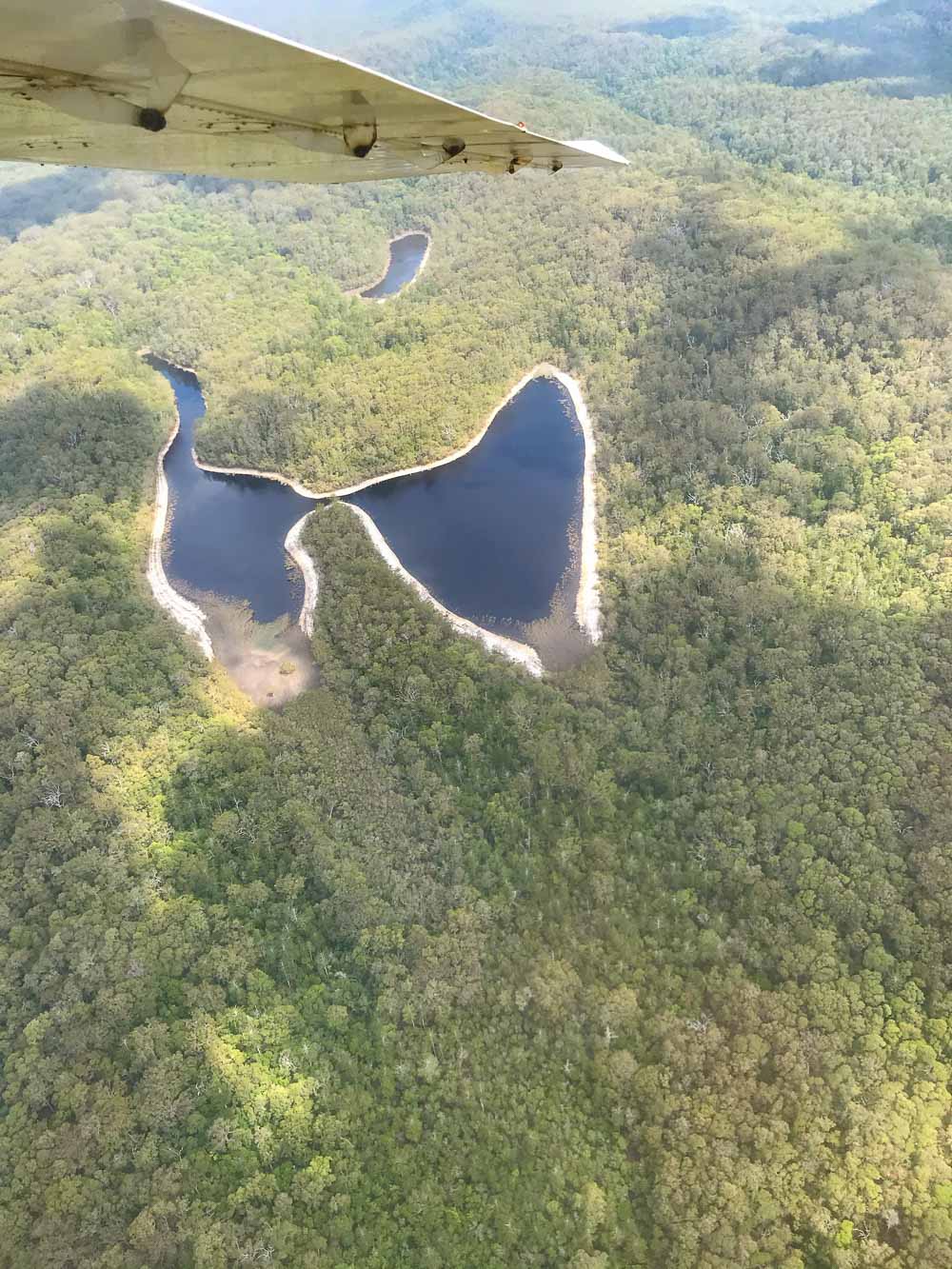 Butterfly Lake on Fraser Island