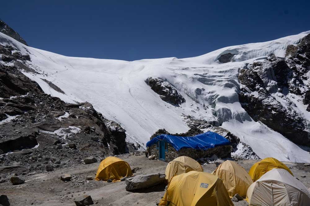 Mera la base camp