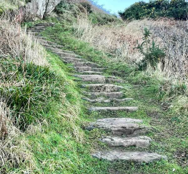 stone steps