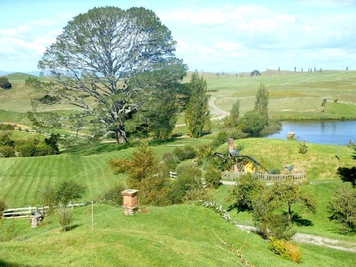 Hobbiton from above