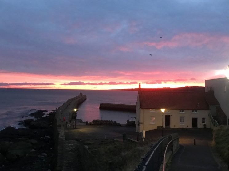 St andrews sunset