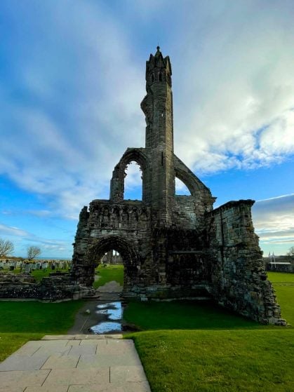 ruins of catholic church