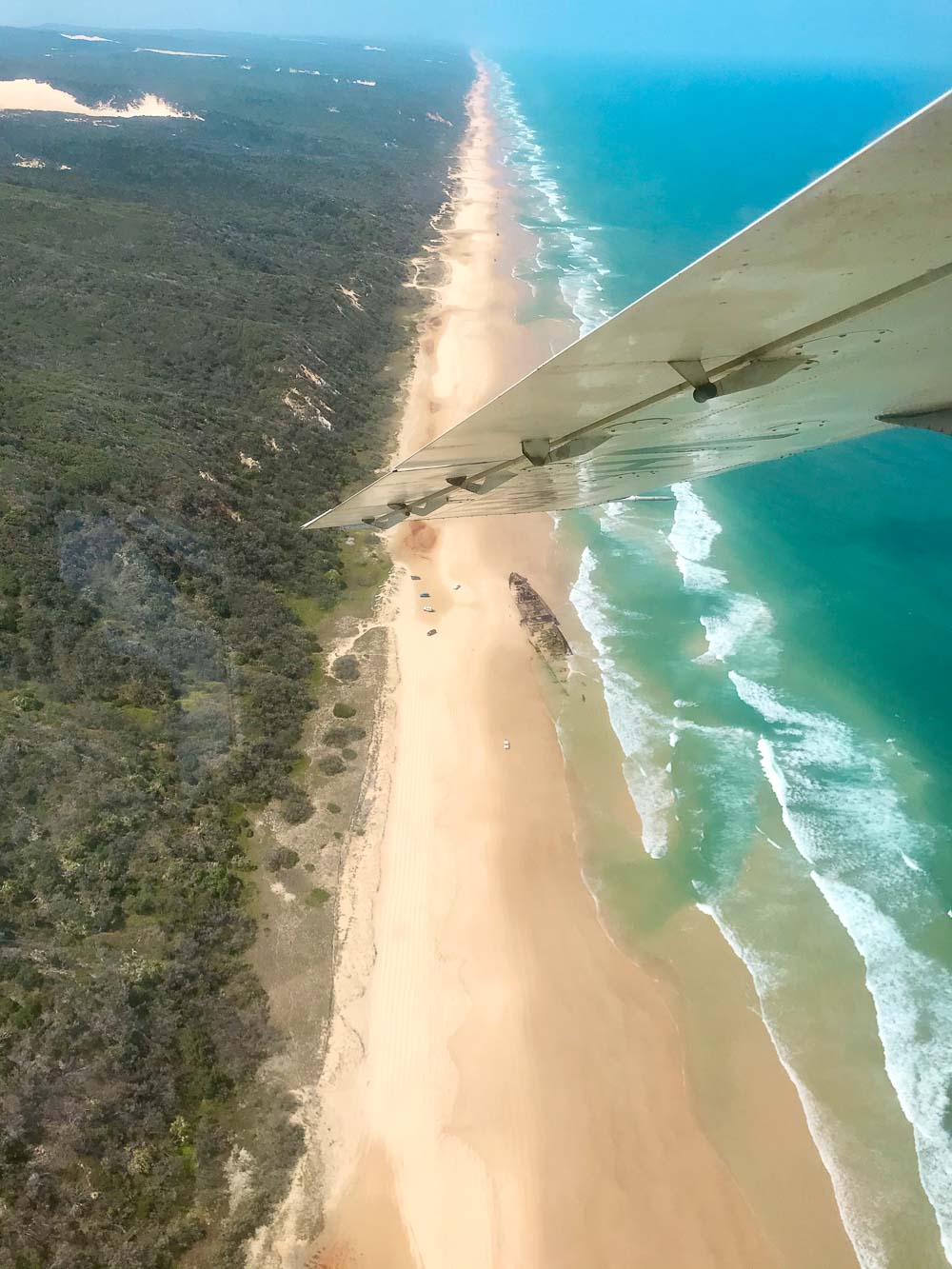 flight around the Island