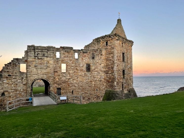 castle ruins st andrews