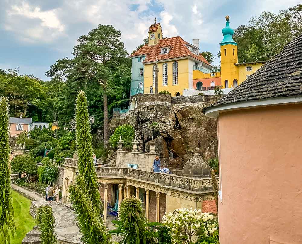 Portmeirion was built by a well-known architect, Sir Bertram Clough Williams-Ellis