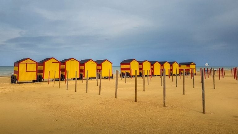 Walking in Belgium – De Panne Beach Sunsets and Horses