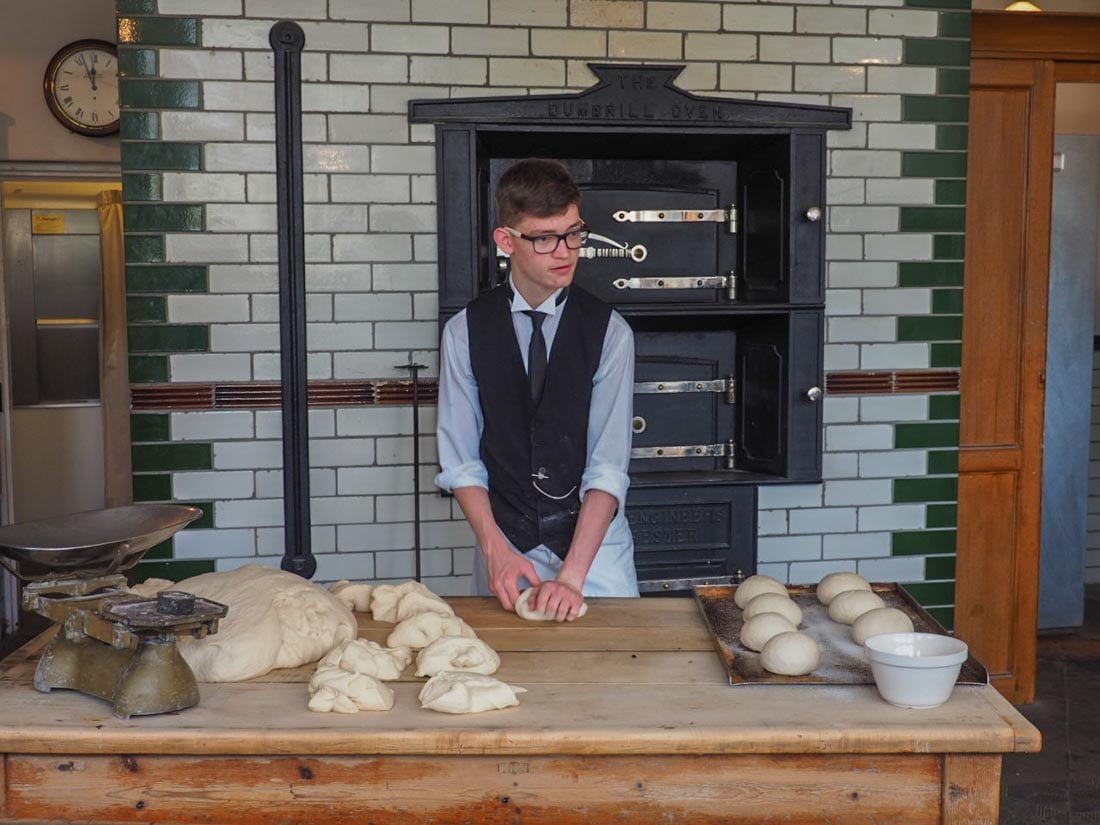 baker at Beamish museum