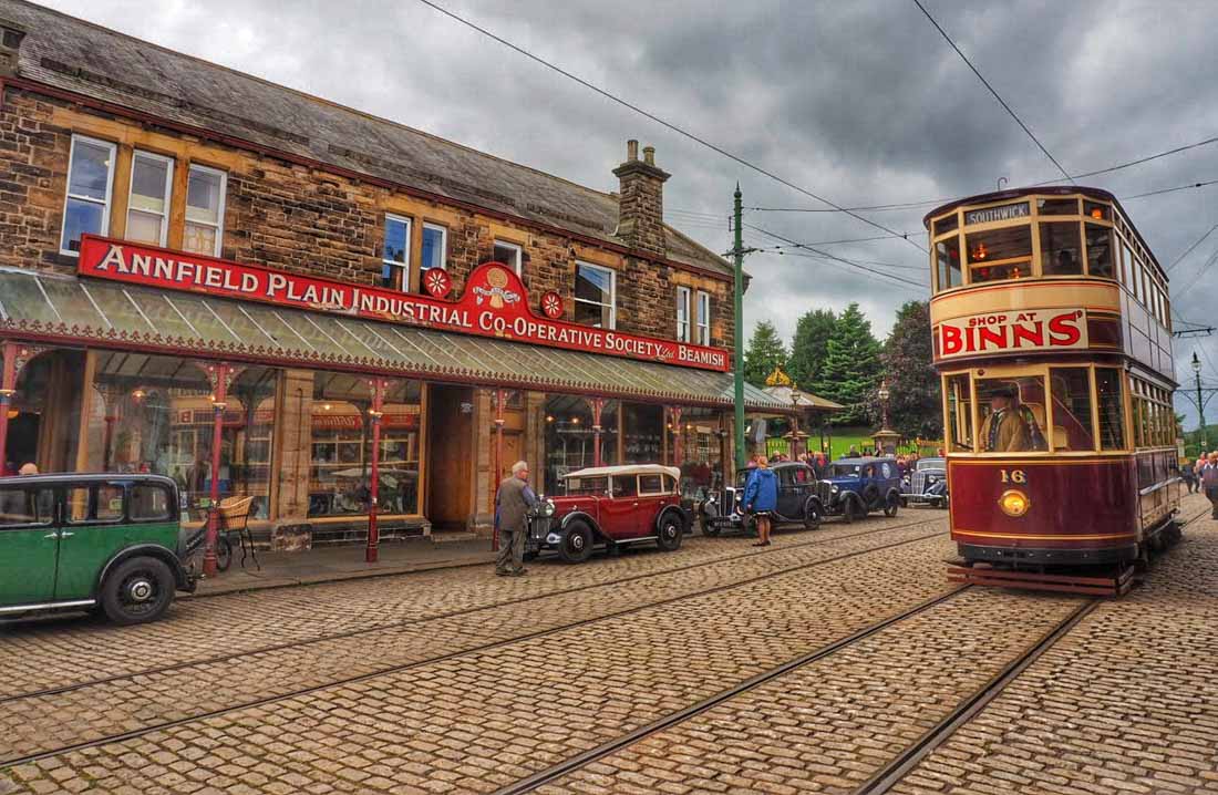 A scene at Beamish Open Air Museum