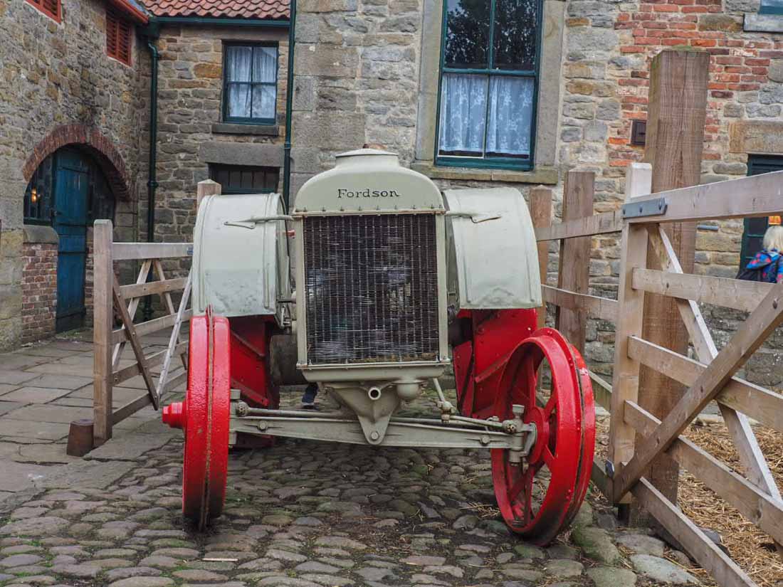 vintage tractor exhibit