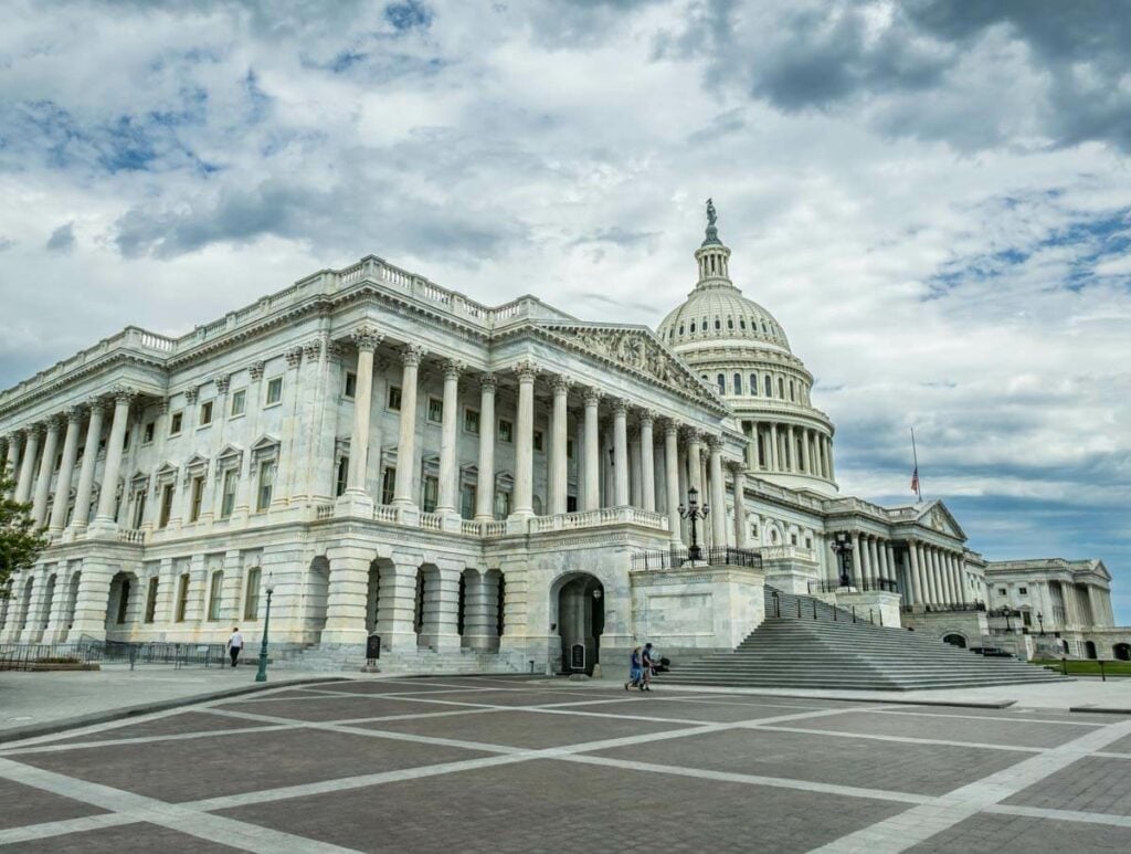 capitol building from the north