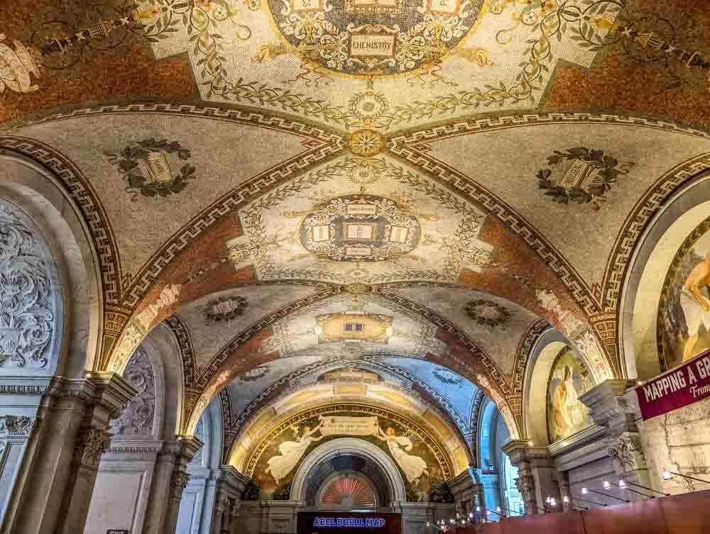 ceiling off the great hall