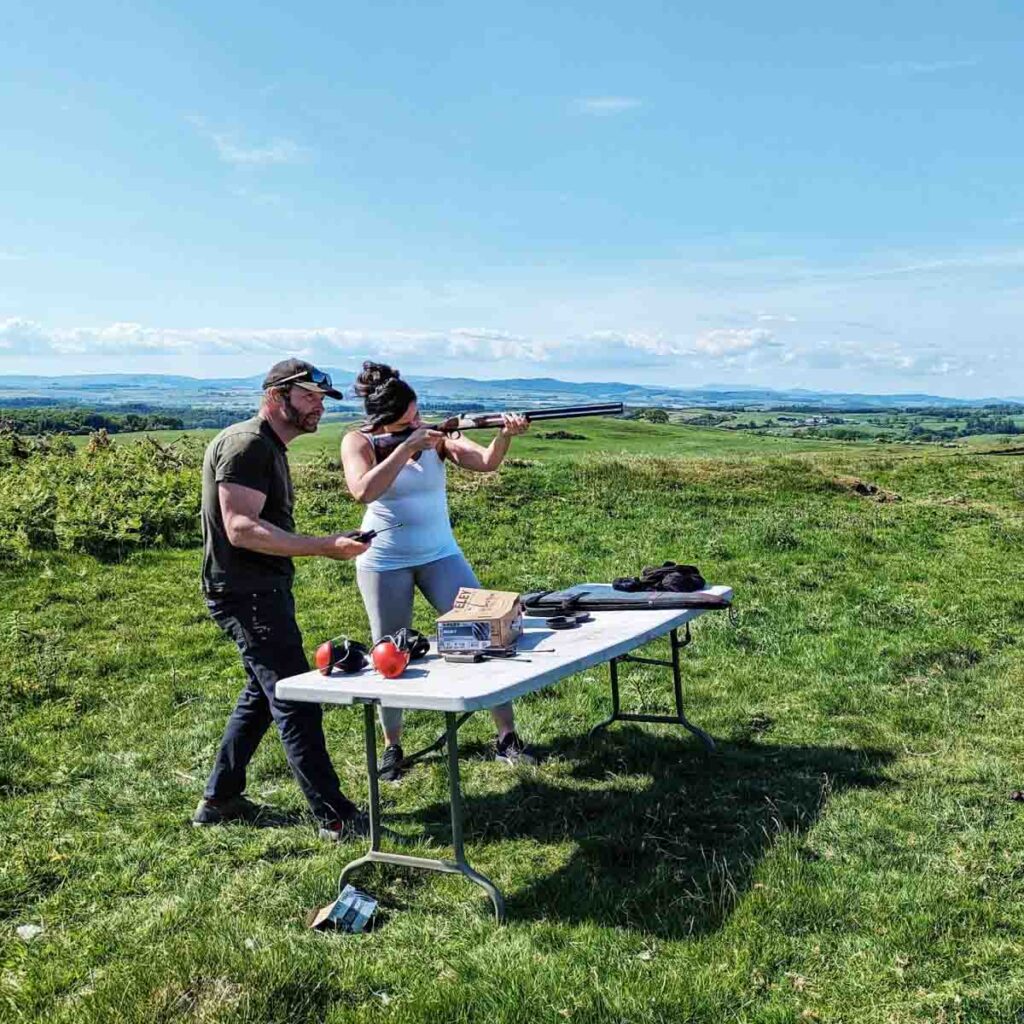 clay pigeon shotting baldhiker retreat