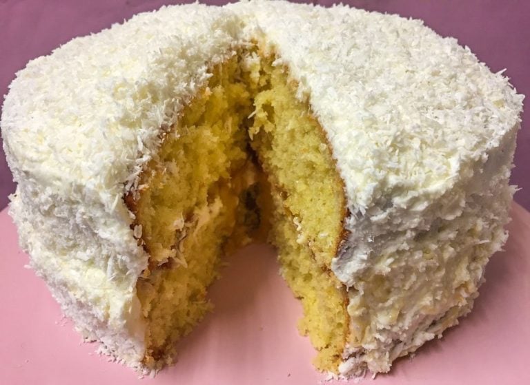 Decadent Coconut and Lime Cake