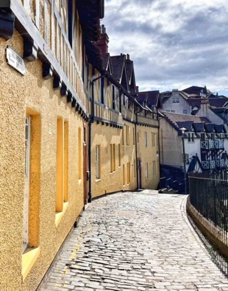 Colourful Dean Village