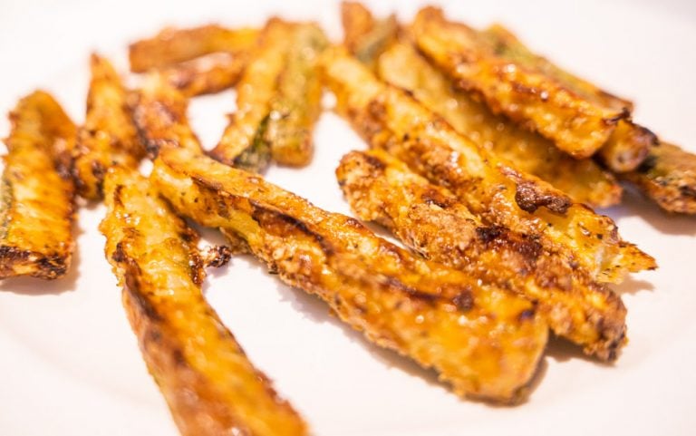 Courgette Fries Recipe – A Cheesy Keto Friendly Treat