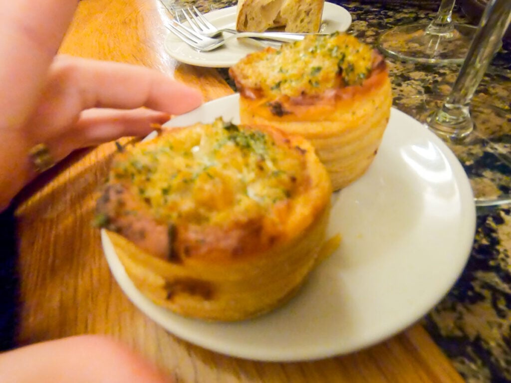 Crab Tartlets, Ganbara, San Sebastian