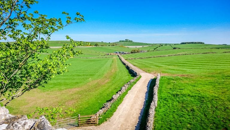 The Tissington Trail In The Peak District