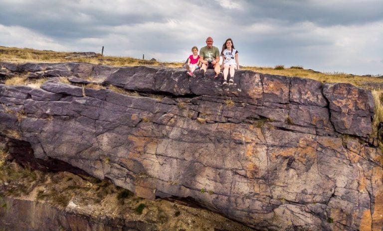 A Family Walk Up Standedge – Overlooking Saddleworth