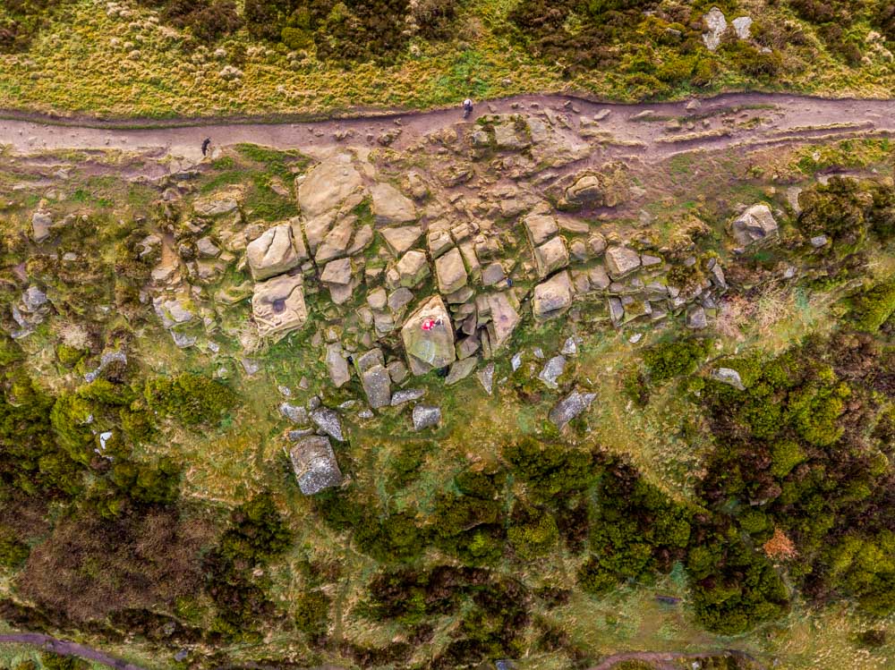 the path over the Chevin, Otley