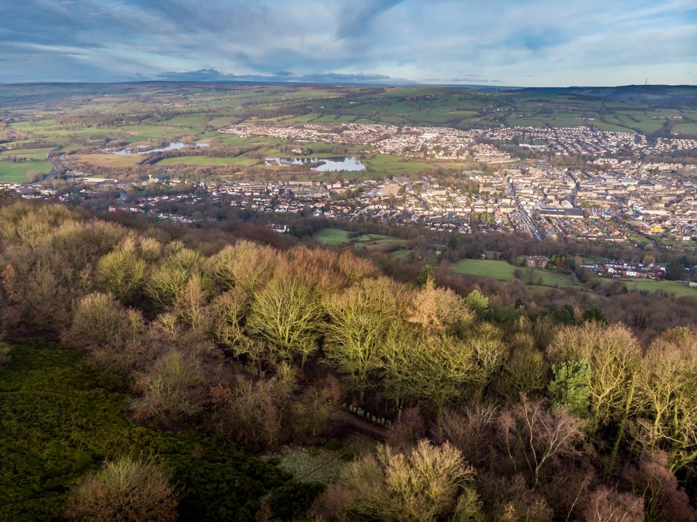 view over otley