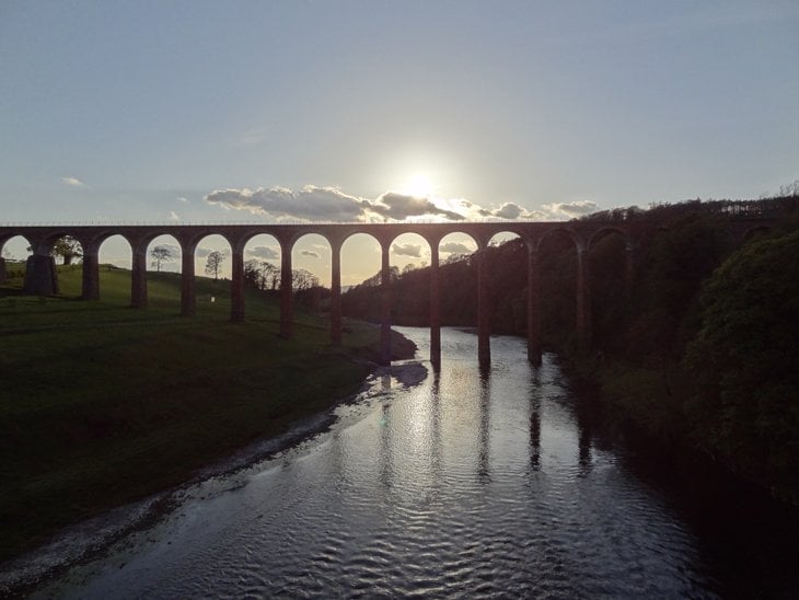 Scott’s View Overlooking The River Tweed