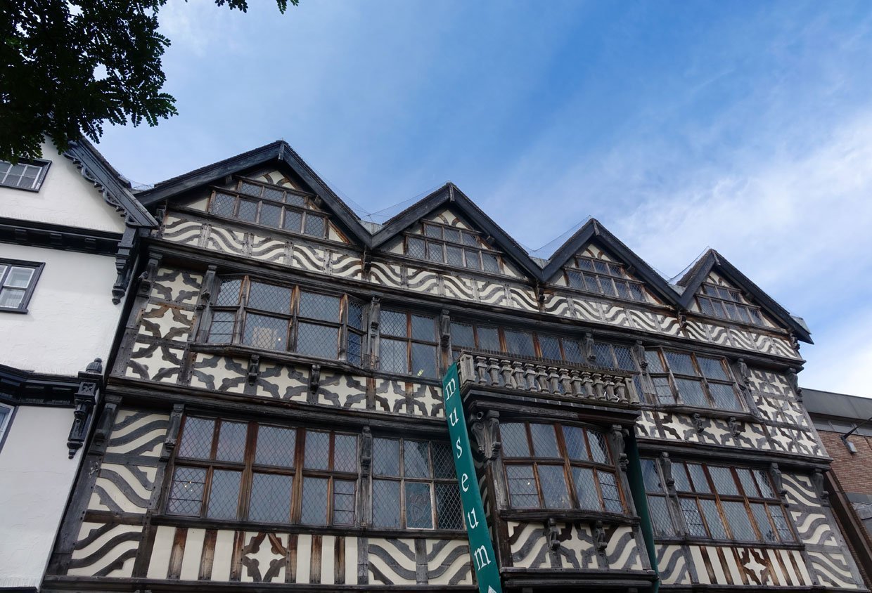 ancient high house in Stafford