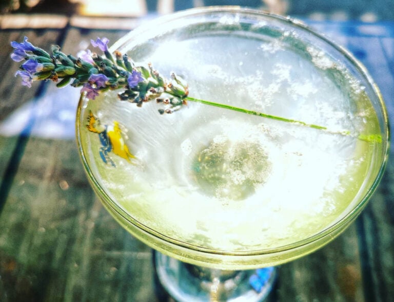 Easy Lavender Bees Knees Cocktail Recipe