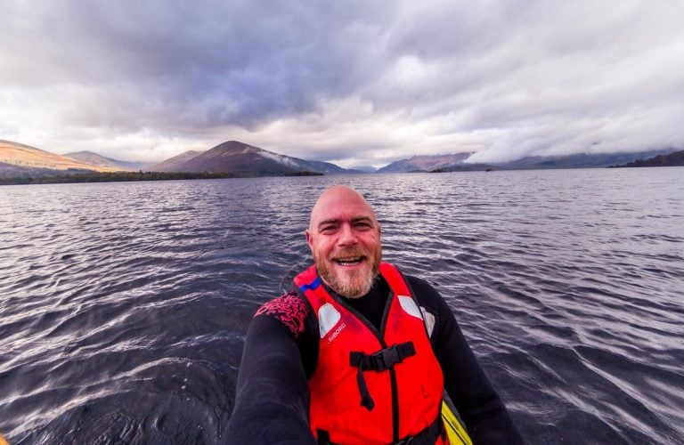 Kayak On Loch Lomond To The Island Of Inchconnachan