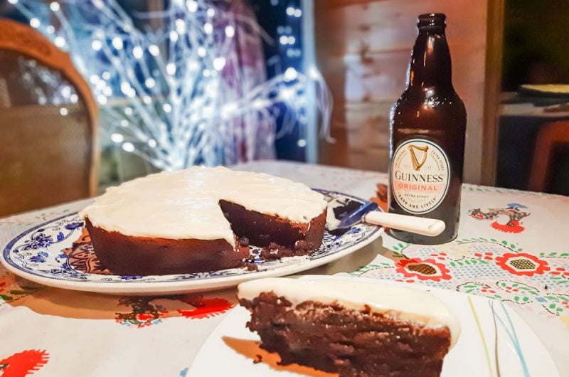 Guinness Chocolate Cake With Cream Cheese Frosting