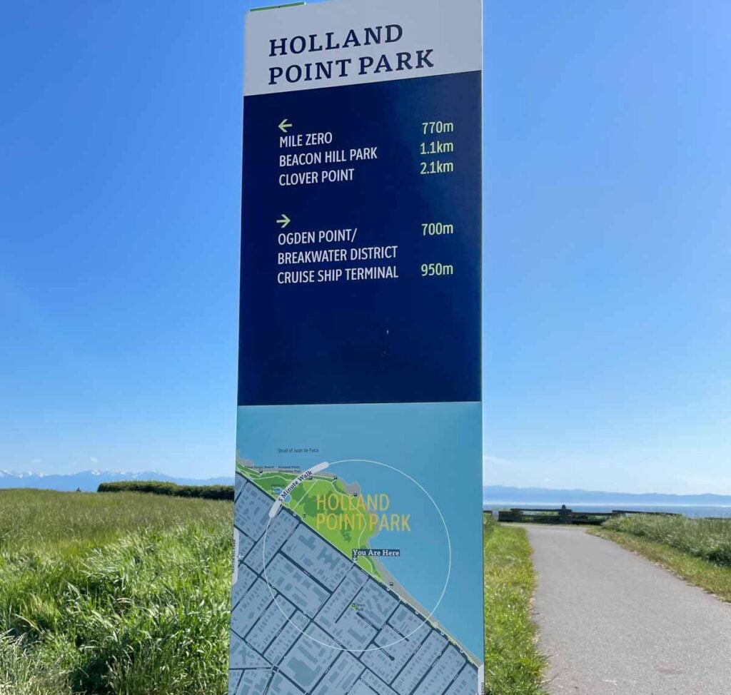 Holland Point Park Map