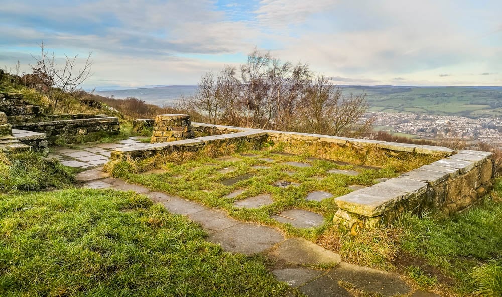 remains of Old Jenny's house otley