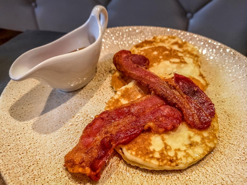 bacon and pancakes