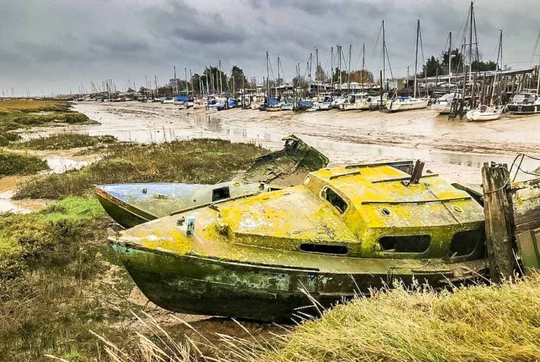 Up the Creek in Oare, A Walk Near Faversham in Kent