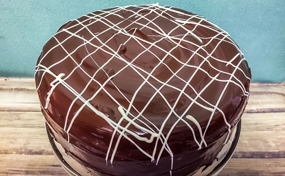 a chocolate fudge cake