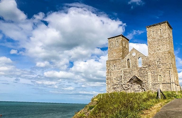 Exploring the Historic Reculver Towers of Herne Bay