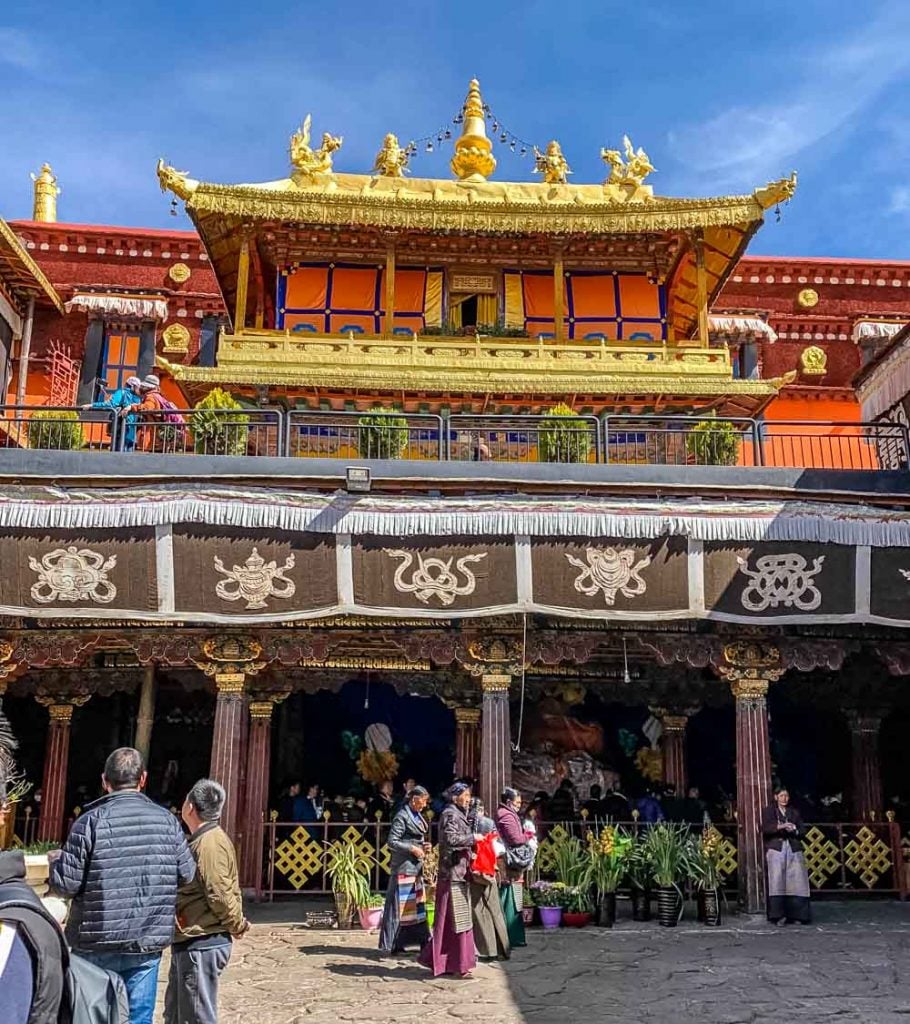 inside oldest temple