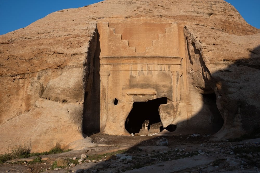 tomb in petra