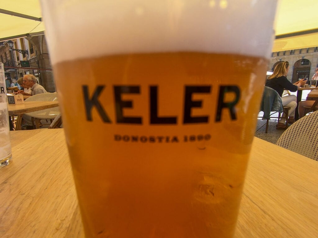 Keler beer, San Sebastian