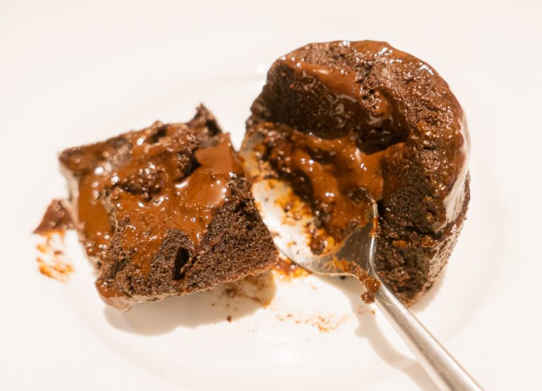 Easy Keto Chocolate Lava Microwave Mug Cake