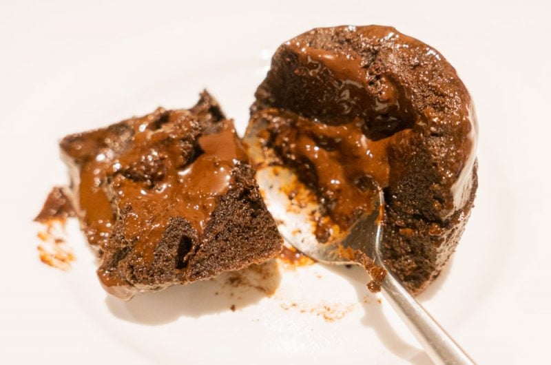 Easy Keto Chocolate Lava Microwave Mug Cake