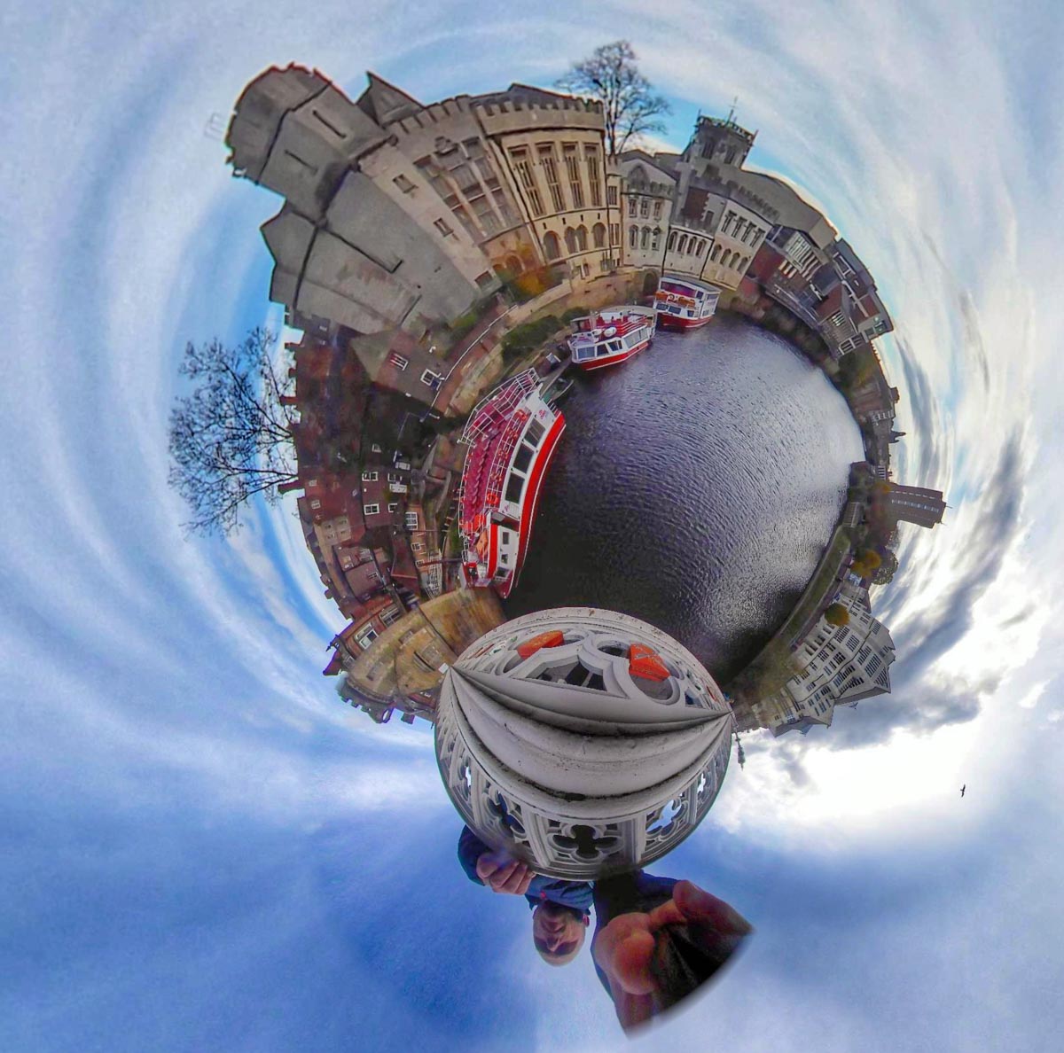 360 photo river ouse in york