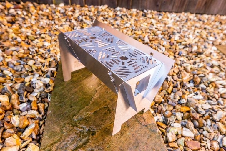 Fire Trough Stove By Richard Outdoors – Flat Pack Flexibility