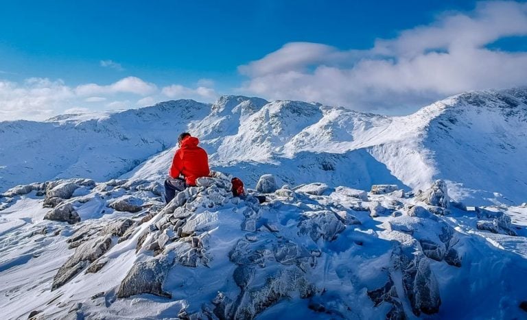 Winter Walking from the Langdale Valley