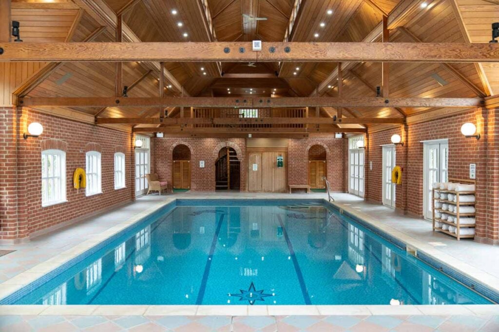 pool at Nedging Hall