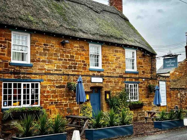 Staying And Dining At The Marquess of Exeter, Lyddington