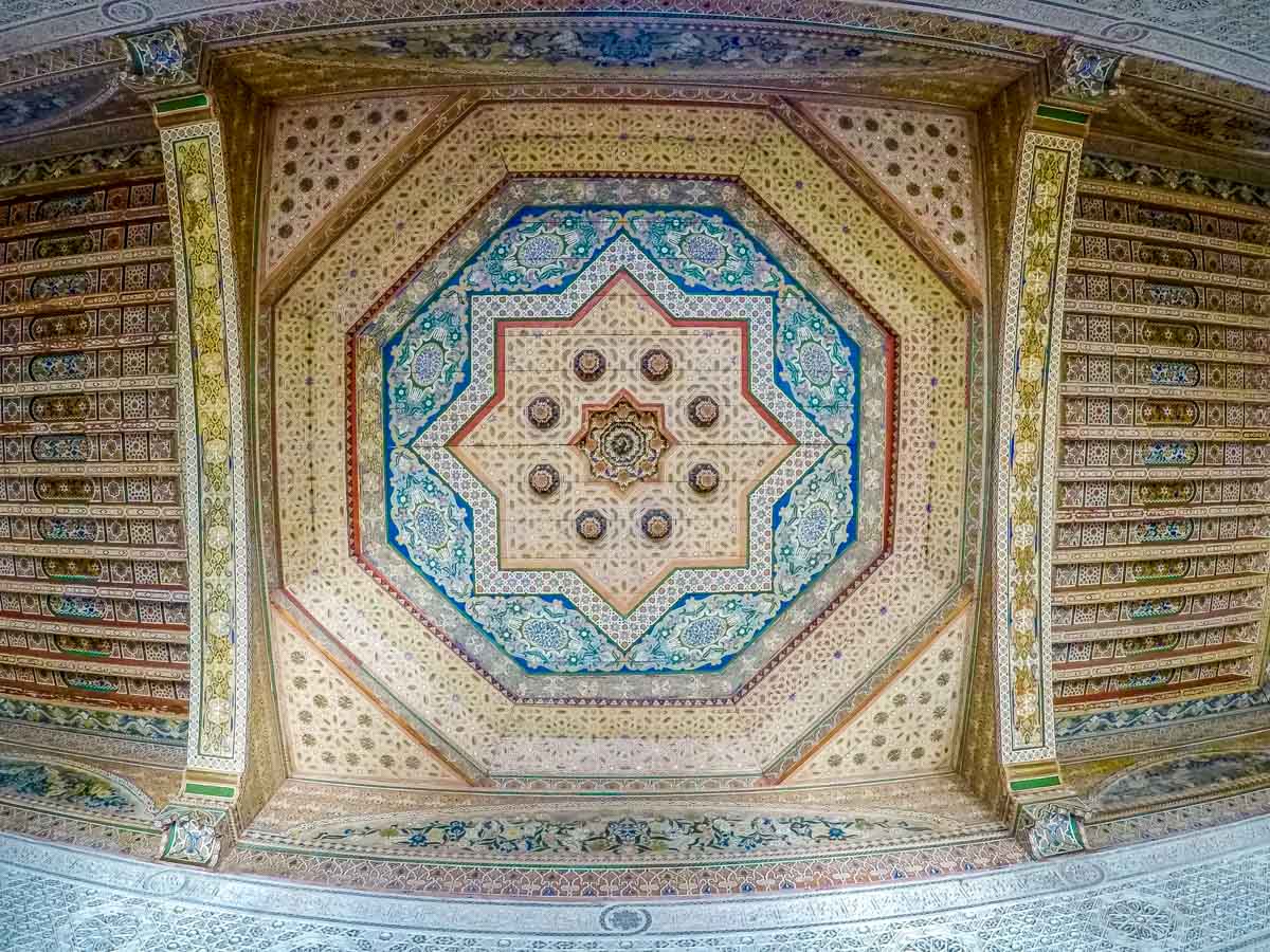 Bahia Palace ceiling