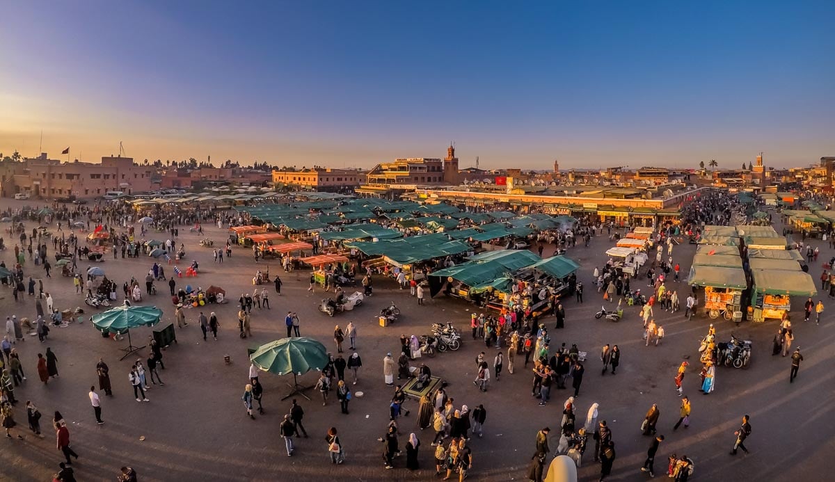 Jemaa el-Fna square Marrakech