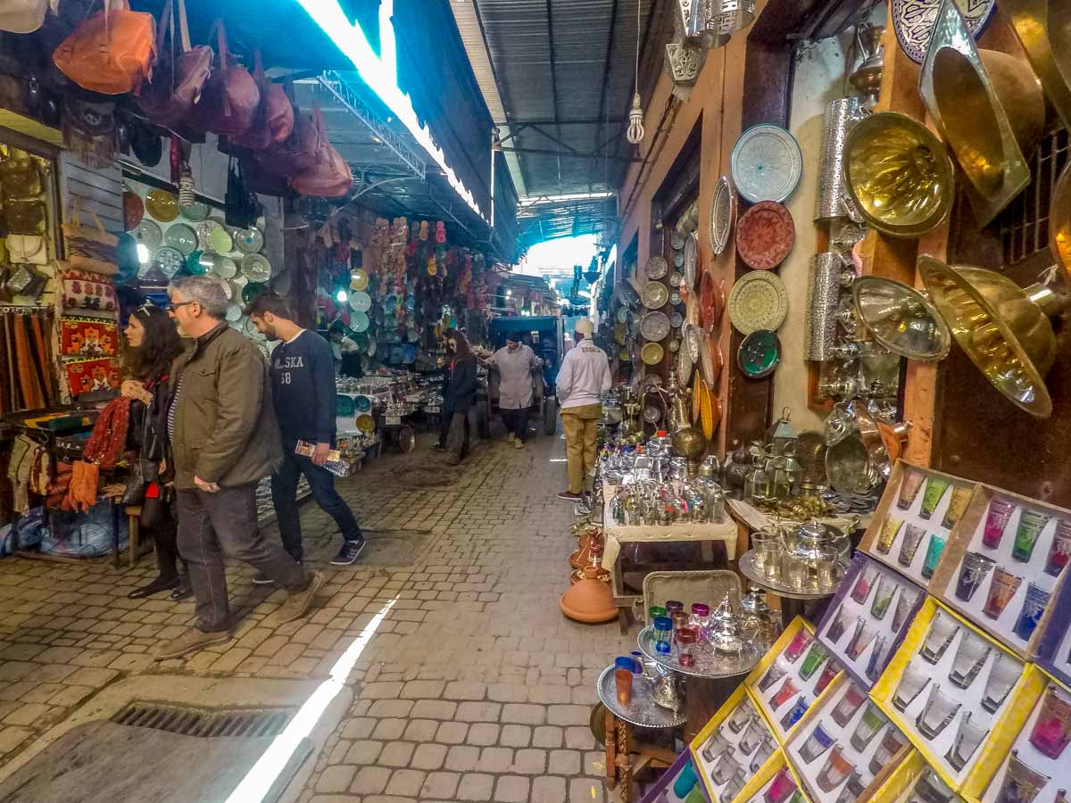 market in medina Marrakech