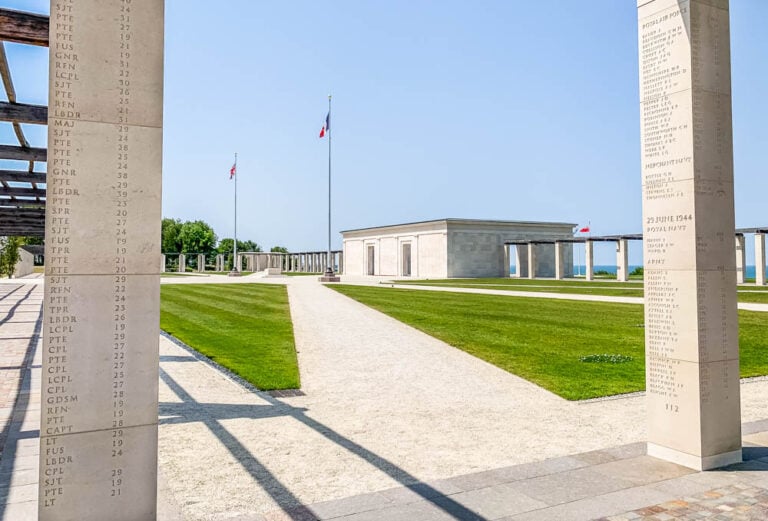 Overlooking The Normandy Beaches, The British D-Day Memorial